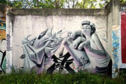 Visiones de Madrid – Imágenes de arte callejero anónimo – I – Café Montaigne