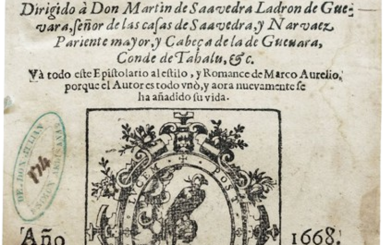 Antonio de Guevara Noroña y su «arte de humanidad» – José Biedma López