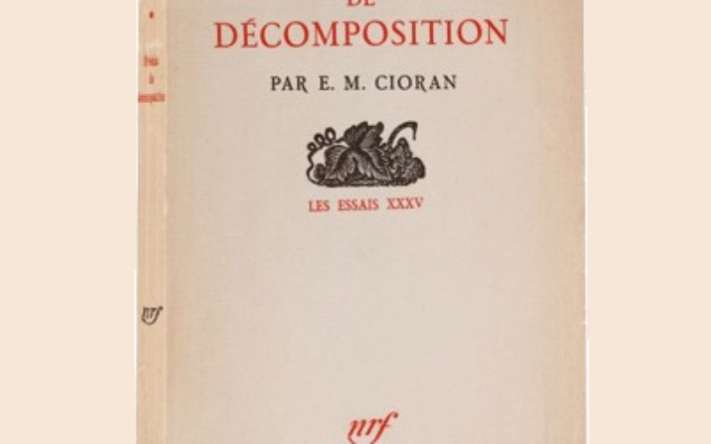 «Une poussière éprise de fantômes, – tel est l’homme» – Sobre Cioran – Luis Roca Jusmet