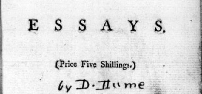 «Sobre el suicidio» / «On Suicide» [from «Two essays»], de David Hume – Traducción directa del inglés por José Biedma López