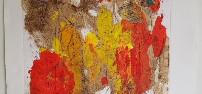 Homenaje a Federico García Lorca con motivo del centésimo vigésimo aniversario de su nacimiento – 5 de Junio de 1898 – 5 de Junio de 2018 – II/ Pintura de Nuria Vicente y poemas de Miguel Ángel Ávila Cabezas, Sebastián Gámez Millán, Luis García Montero, María Ángeles Rodríguez Marmolejo y Alessandro Spoladore